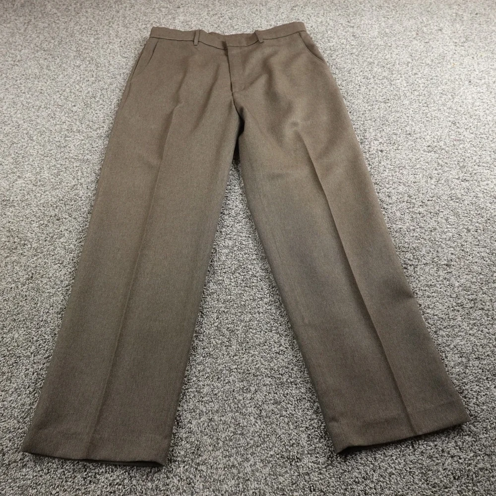 VTG Levis Pants Mens 36X32 Brown Action Slacks Chino Dress Trousers Work 90s Y2K